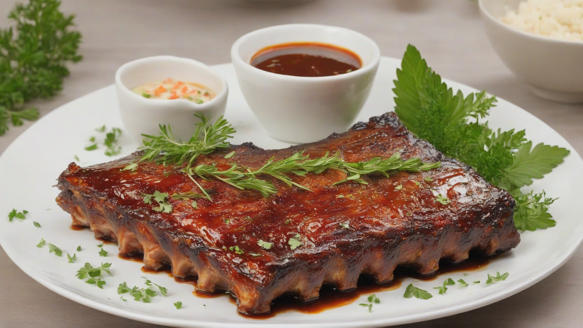 Costine al forno